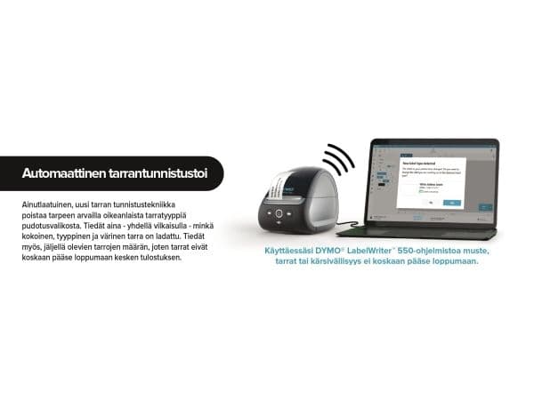 Labelwriter Dymo 550 Turbo, sort