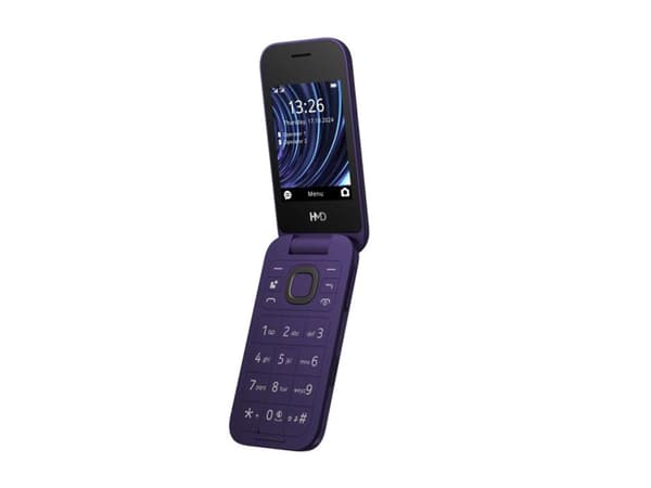 HMD 2660 Flip phone purple