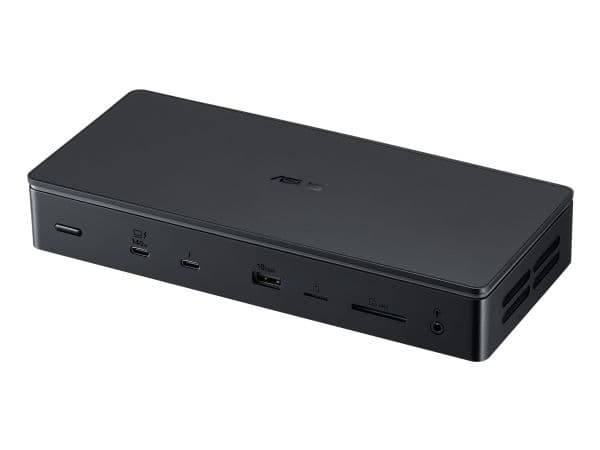ASUS Master Thunderbolt 5 -telakka DC510, langallinen, Thunderbolt 5, 140 W, 2500 Mbit/s, musta, MicroSD (TransFlash), SD