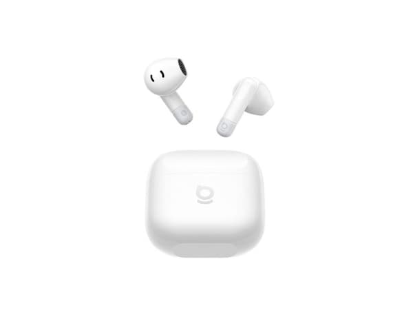 Baseus Bass BS2 Lite TWS Bluetooth-hörlurar Moon White IP55 (A0010A03)