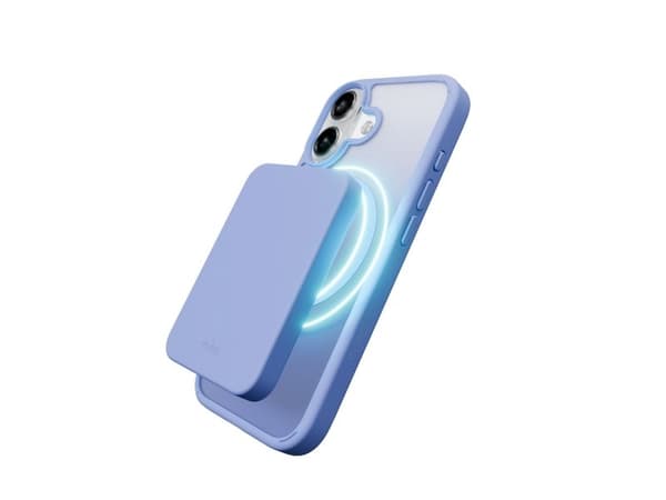 Puro gradient TPU-deksel kompatibelt med MagSafe til iPhone 17 - blå
