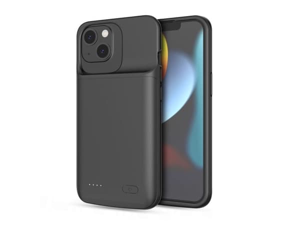 Tech-Protect PowerCase for iPhone 13 / 13 Pro med 4800mAh strømbank – sort