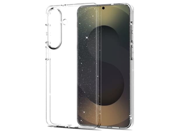 Tech-Protect FlexAir Case for Samsung Galaxy S26+ - Clear and Glitter