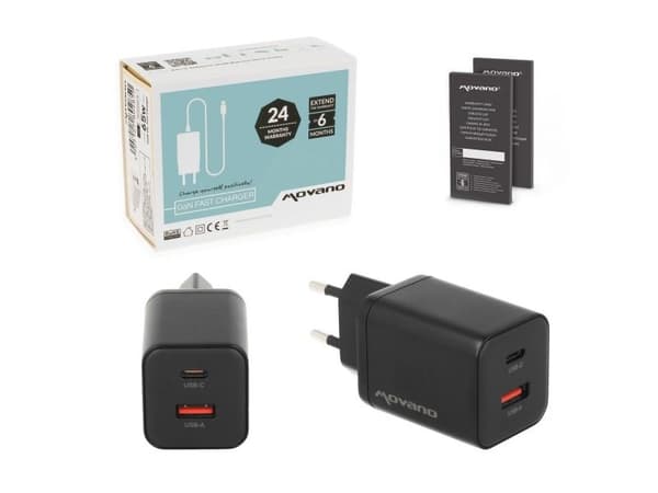 Charger GaN 45W black