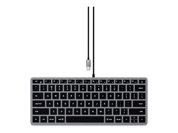 Satechi Slim W1 - Näppäimistö - taustavalaistu - USB-C