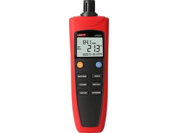 Digitalt termometer - hygrometer med duggpunkt