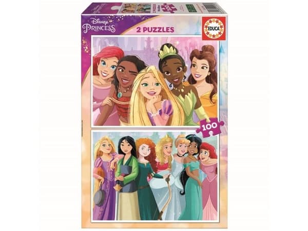 Educa 2x100 Disney Princess