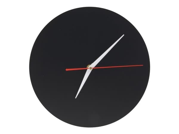 Securit® silhuet Ur tavle i sortti