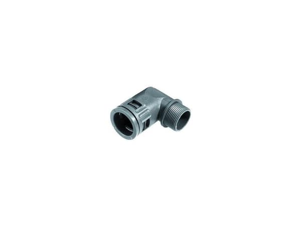 Lapp SILVYN KLICK 90° PG, Rörböj, Grå, Polyamid, PG (Panzer Gewinde), Pg29, 1,5 cm