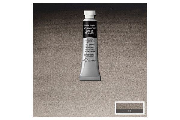 Akvarellfarge proff. 5 ml Ivory Black 331
