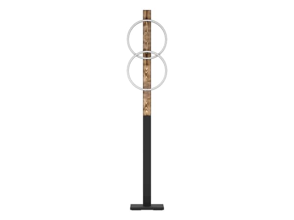 EGLO BOYAL gulvlampe sort/natur FSC