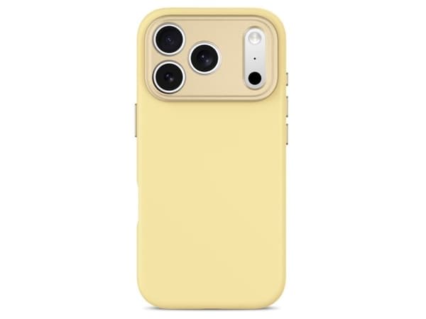 Tech-Protect Uniq MagSafe CC case for iPhone 18 Pro / 17 Pro - yellow