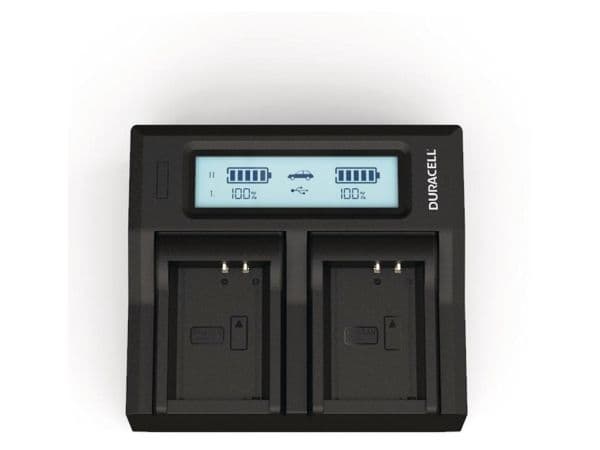 Duracell LED Dual DSLR - Batteriladdare