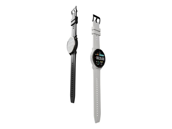 AGM Legion - Ja smart klocka med rem - display 1.43" - Bluetooth - svart
