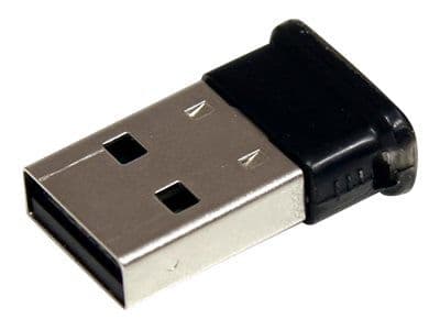 Startech Bluetooth Adapter - Mini USB Adapter - Bluetooth 2.1 - Class 1 EDR - Bluetooth Receiver (USBBT1EDR2) - Nettverksadapter - USB - Bluetooth ...
