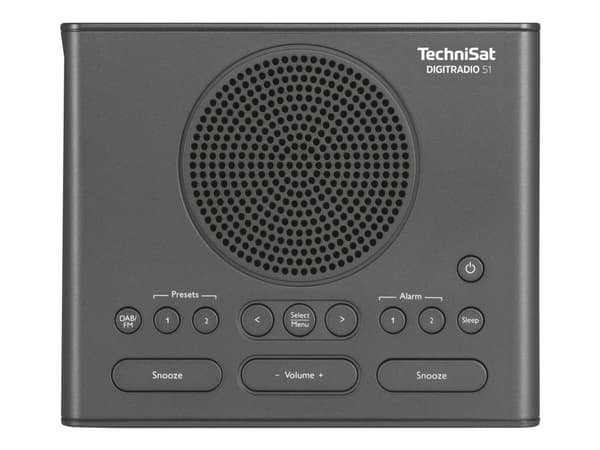 TechniSat DigitRadio 51 - DAB-radio - svart