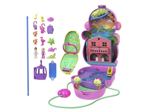 Mattel Polly Pocket Monkey Lekesett