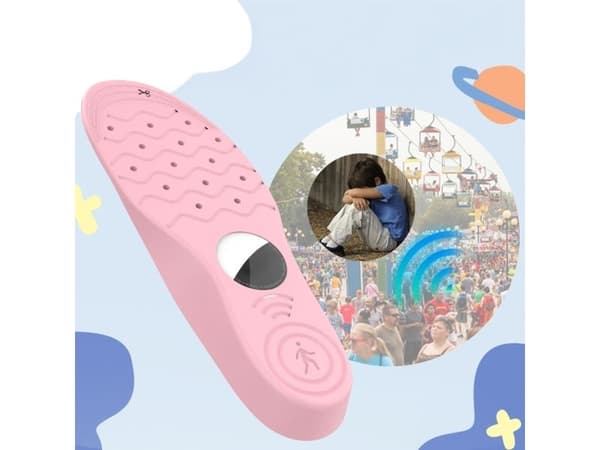 Shoe inserts - protective case for AirTag (155mm-170mm) - pink