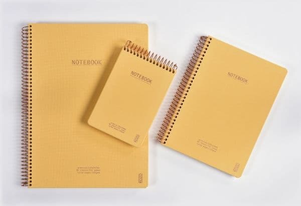 KOZO Notesbog A5 Premium Honey - (6 stk.)