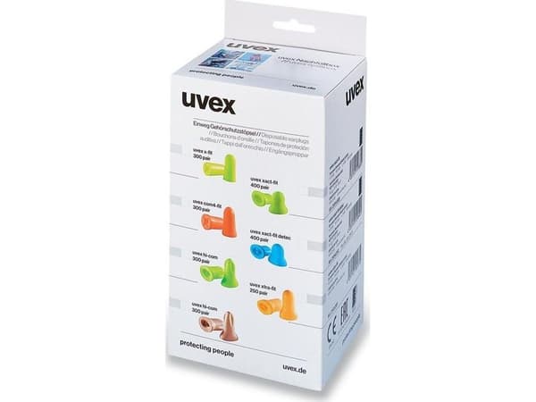 Ørepropper uvex com4 fit pakke a 300 par