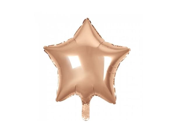 Rose Gold folio ilmapallo, tähti