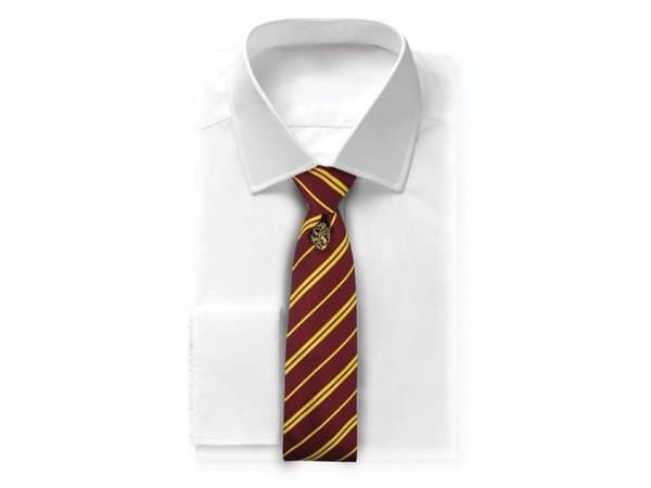 Gryffindor-slips med pin, deluxe