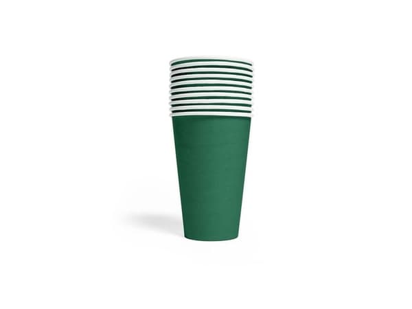 Jægergrøn papkrus, 350ml 10 stk