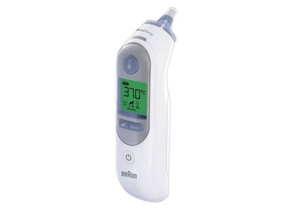Braun ThermoScan 7 ExacTemp IRT6520 - Termometer - blå/sølv