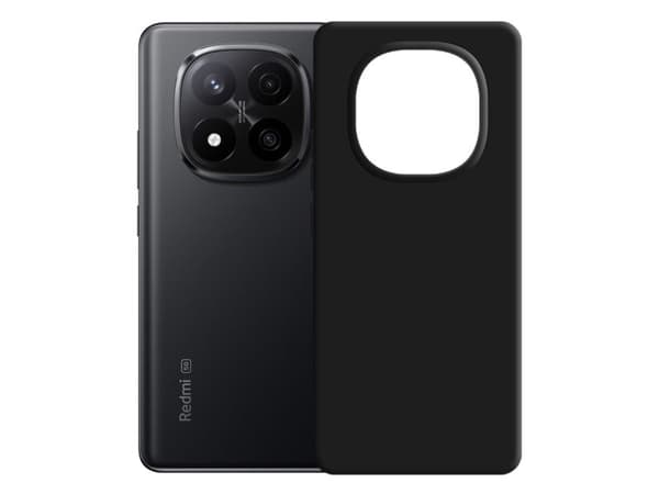 3MK Silikoni Case do Xiaomi Redmi Note 14 Pro+ czarny