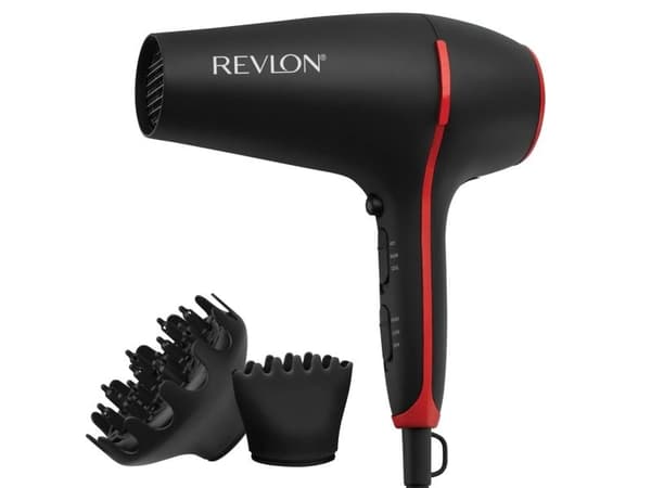 Revlon RVDR5317E, Keramisk, Sort, Rød, 2000 W