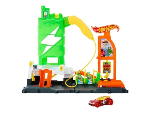 Mattel Car lade super stasjon
