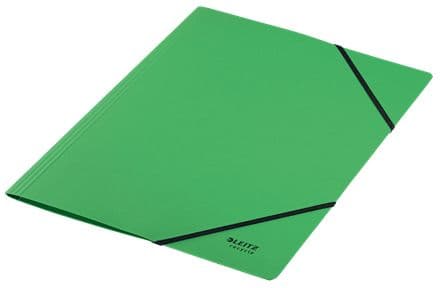 Elastisk mapp Leitz Recycle A4 kartong grön - (10 st.)