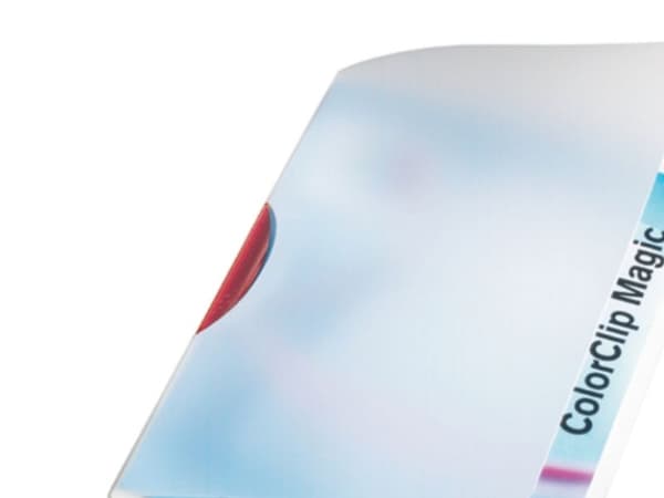 ColorClip-kansio Leitz Magic A4 punainen - (6 kpl)