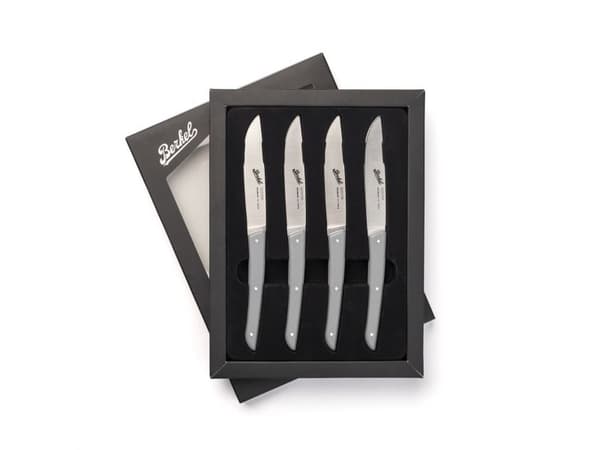 Berkel KCO4SW11SRGBL, Steik kniv, 11 cm, Rustfritt stål, 4 stykker