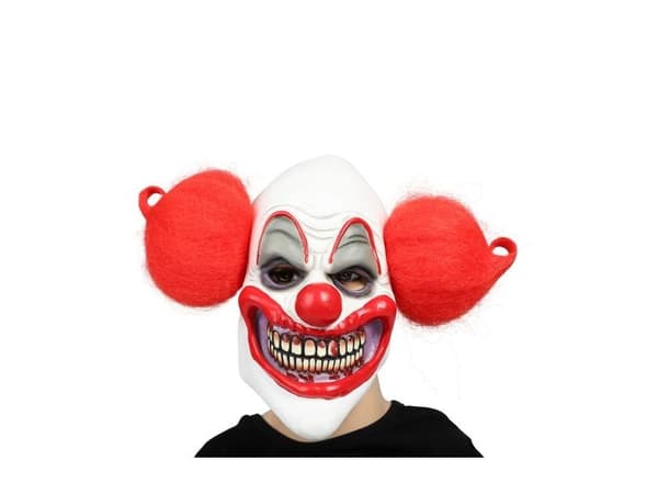Uhyggelig klovn maske