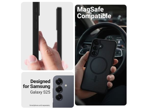 Case MagSafe Samsung   Galaxy S25 black