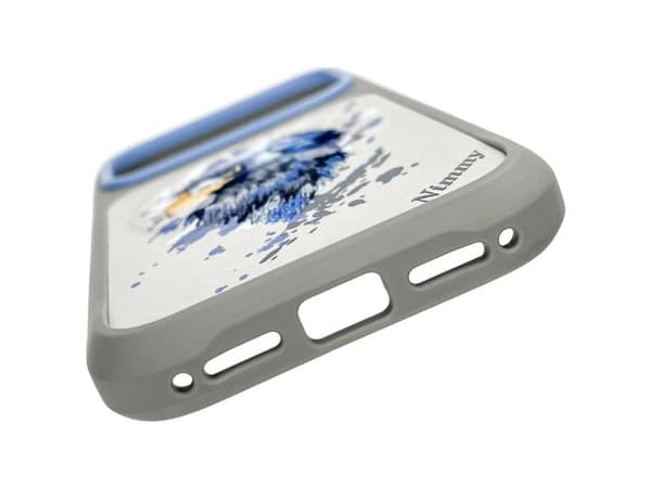 Nimmy Eagle MagSafe-fodral för iPhone 17 Pro grå