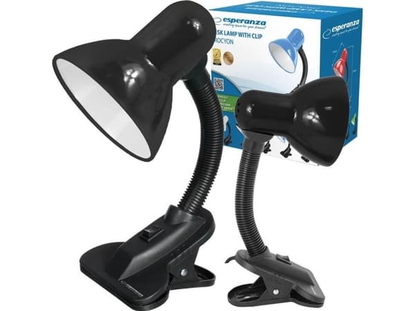 Esperanza skrivebordslampe svart (ELD106K)