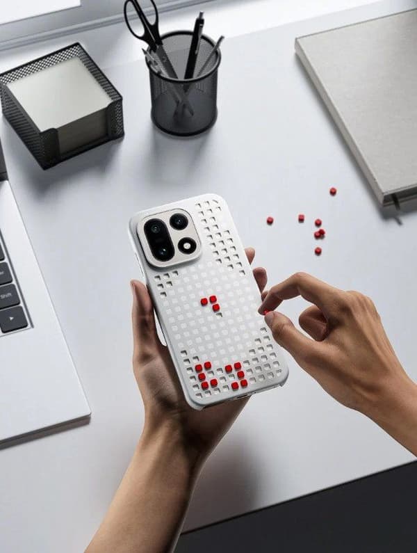 OnePlus 15 Hole-Pattern Magnetic Case