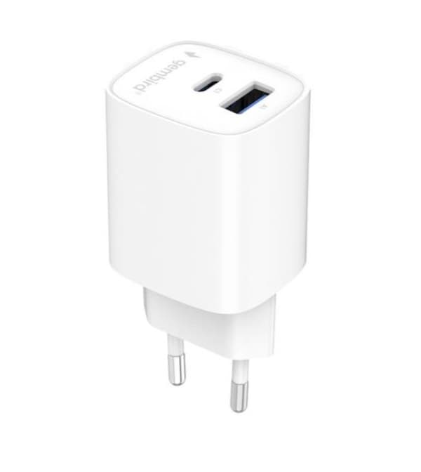 Gembird 2-portars 45W USB-snabbladdare