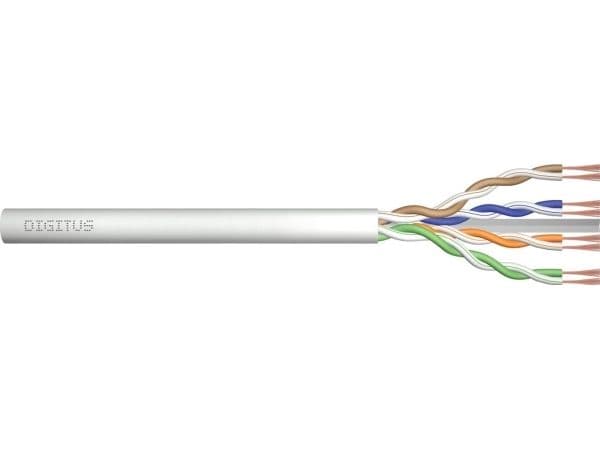 DIGITUS Professional - Bulkkabel - 100 m - UTP - CAT 6a - halogenfri - grå