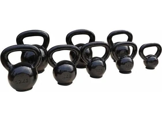 SKO KGV gummiklädd kettlebell 16 kg