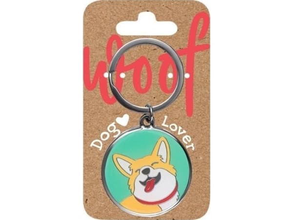Nøkkelring for hundeelskere - corgi