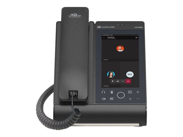 AudioCodes C470HD IP Phone - VoIP-telefon - med Bluetooth interface - RTCP, RTP, SRTP
