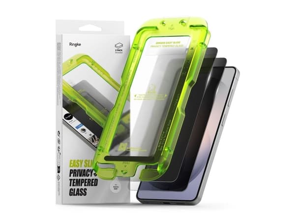 Ringke integritetsskyddsglas Ringke Easy Slide 2-pack för Galaxy S26+ Plus