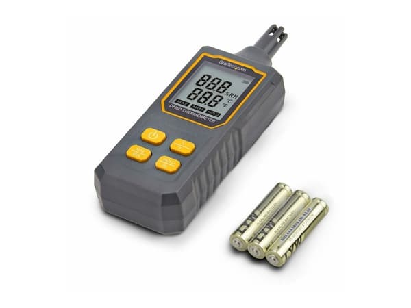 Startech - Värmehygrometer - digital - grå