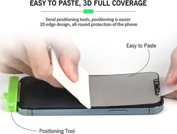 Bestsuit Flex-Buffer 5D hybridglas för iPhone 13 mini 5,4 svart