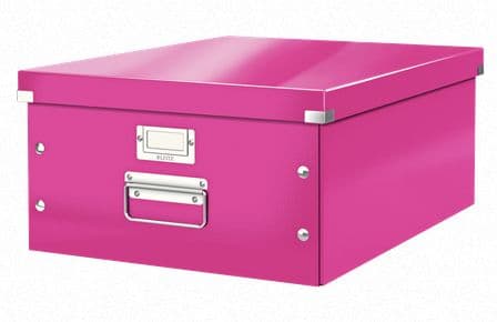 Leitz Click & Store - Lagerboks - for A3 (297 x 420 mm) - rosa