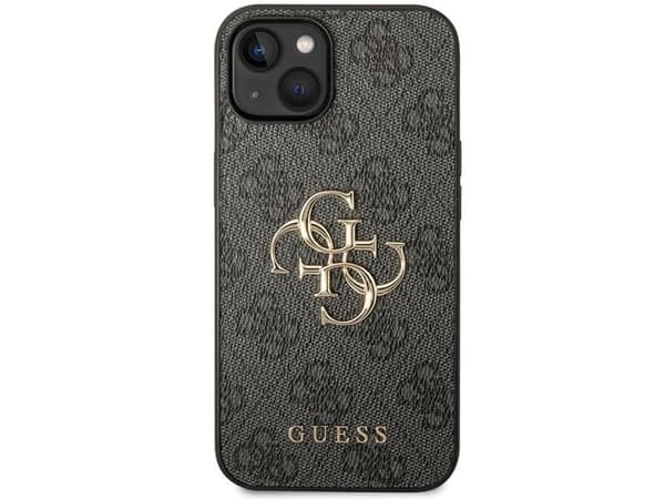 GUESS , Mobilskal, Apple, Apple iPhone 15, 15,5 cm (6.1"), Grå