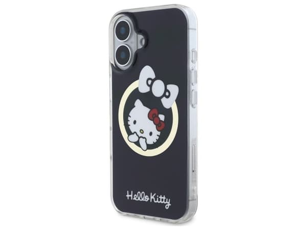 Hello Kitty IML Fun bow Magsafe-skal för iPhone 16 - svart